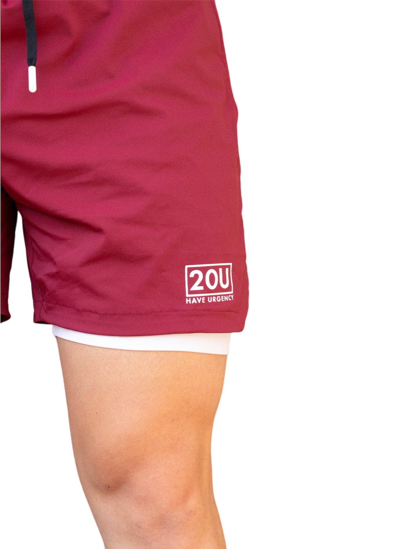 Performance shorts P1 Maroon