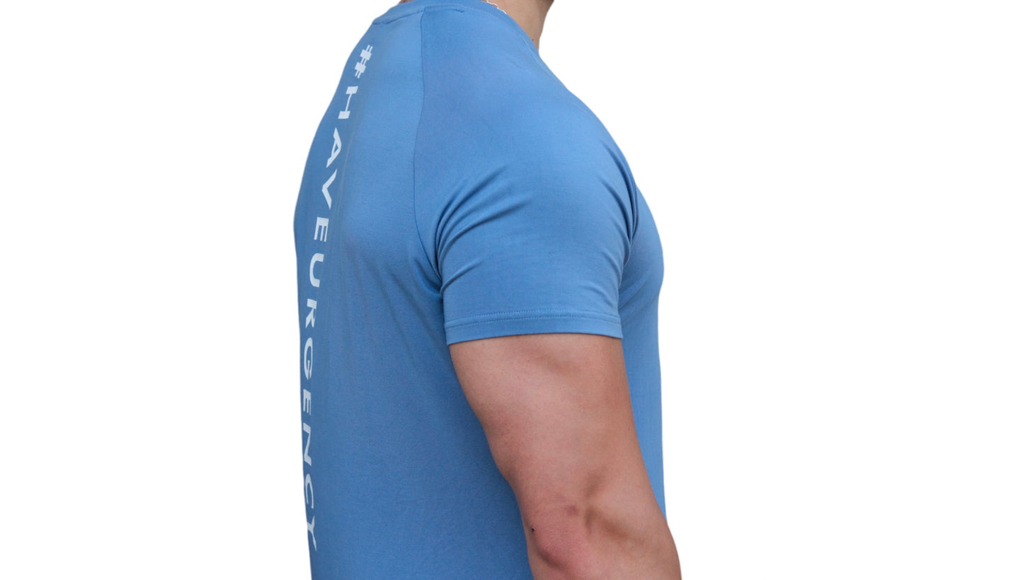 Performance shirt U2 Dusty blue