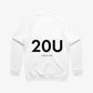 *New Team 20U Sweatshirt White