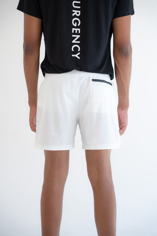 *New Performance shorts P1 White