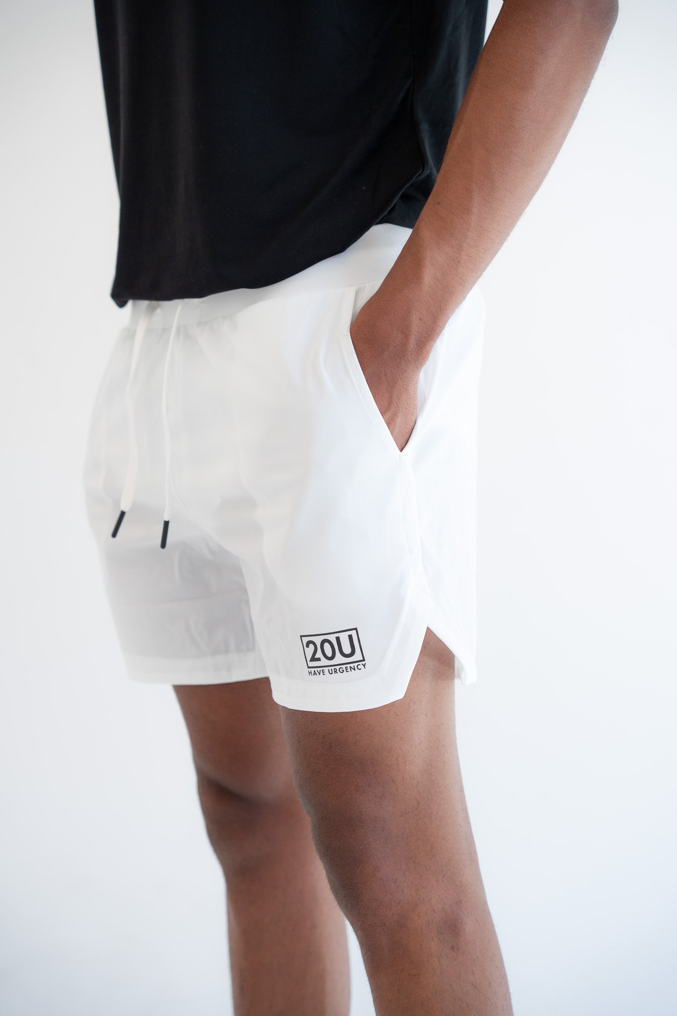 *New Performance shorts P1 White