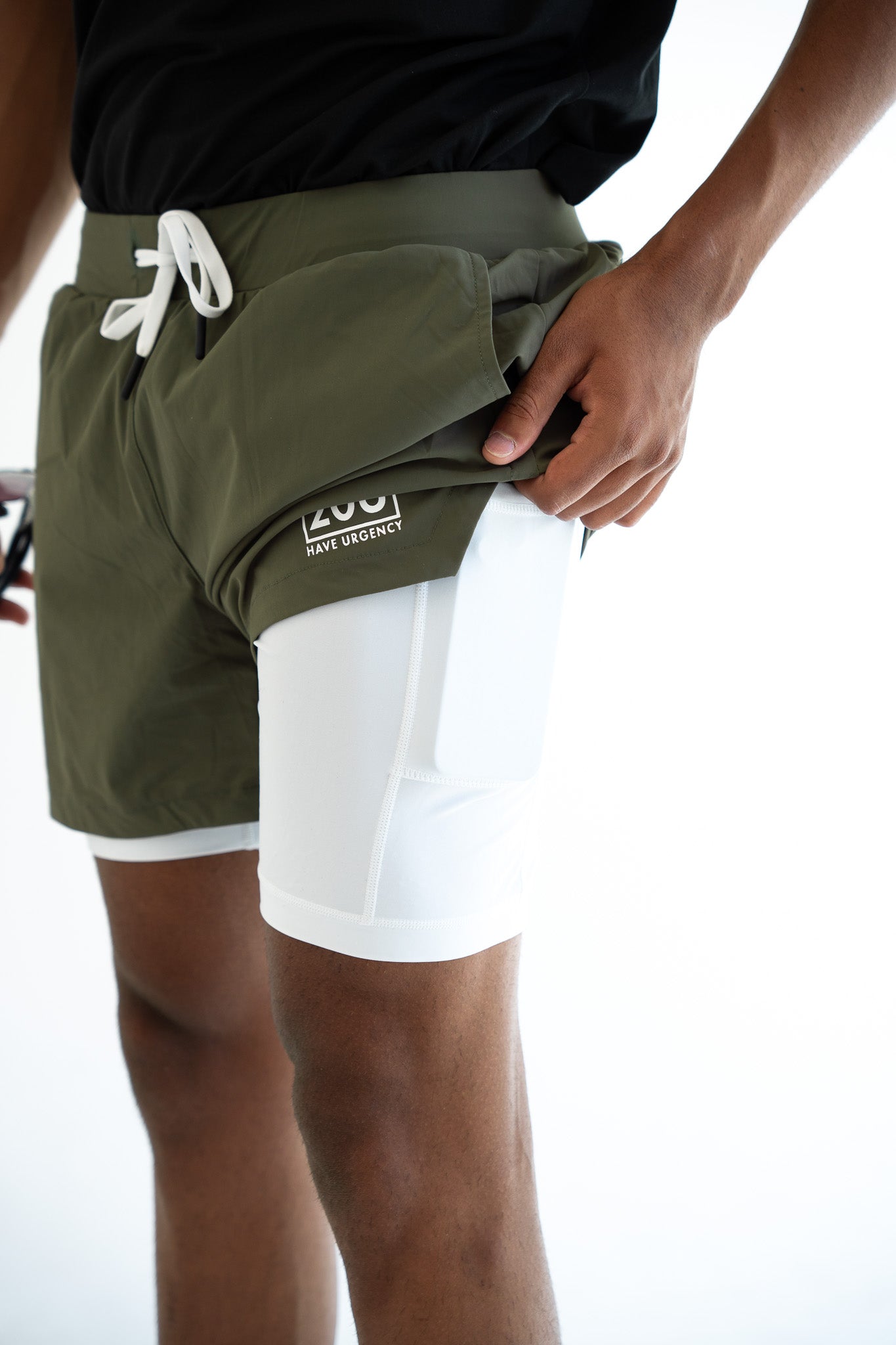 Performance shorts P1 Military green